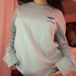 Express Light Blue Sweater